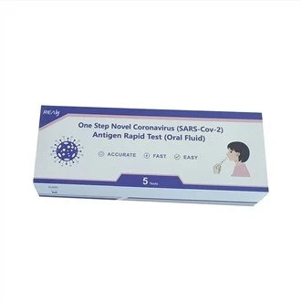 Rychlý test antigenu COVID-19 v slinách